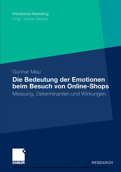 Die Bedeutung der Emotionen beim Besuch von Online-Shops main product photo