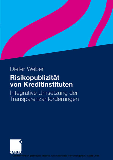 Risikopublizität von Kreditinstituten main product photo