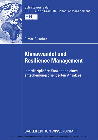 Klimawandel und Resilience Management main product photo