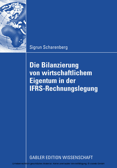 Die Bilanzierung von wirtschaftlichem Eigentum in der IFRS-Rechnungslegung main product photo