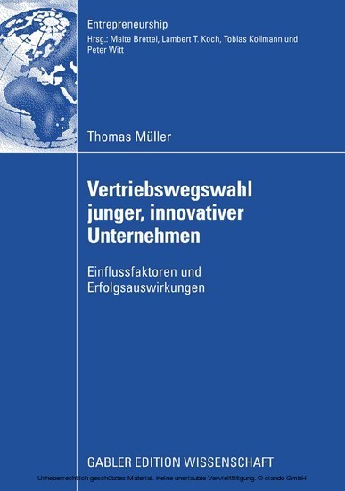 Vertriebswegswahl junger, innovativer Unternehmen main product photo