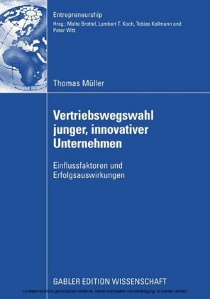 Vertriebswegswahl junger, innovativer Unternehmen