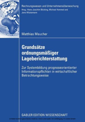 Grundsätze ordnungsmäßiger Lageberichterstattung