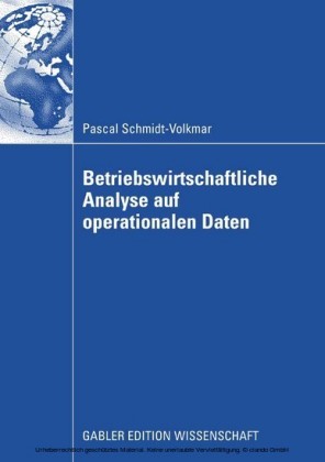 Betriebswirtschaftliche Analyse auf operationalen Daten