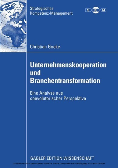 Unternehmenskooperation und Branchentransformation main product photo