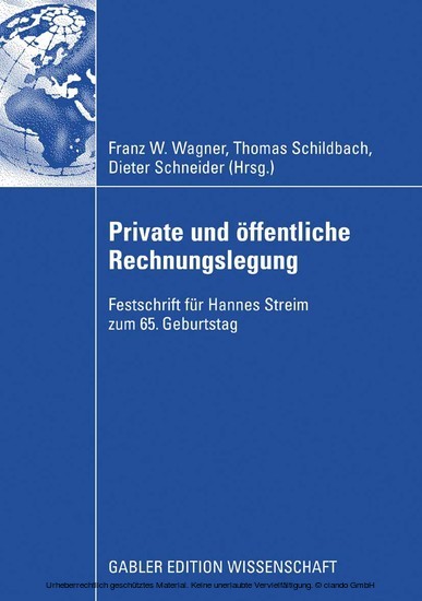 Private und öffentliche Rechnungslegung main product photo