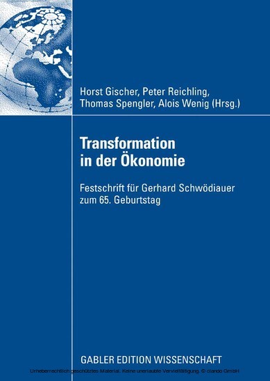 Transformation in der Ökonomie main product photo
