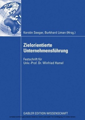 Zielorientierte Unternehmensführung