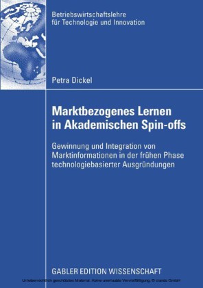 Marktbezogenes Lernen in akademischen Spin-Offs