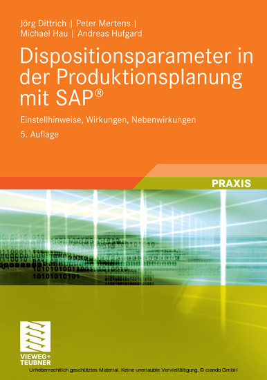 Dispositionsparameter in der Produktionsplanung mit SAP® main product photo