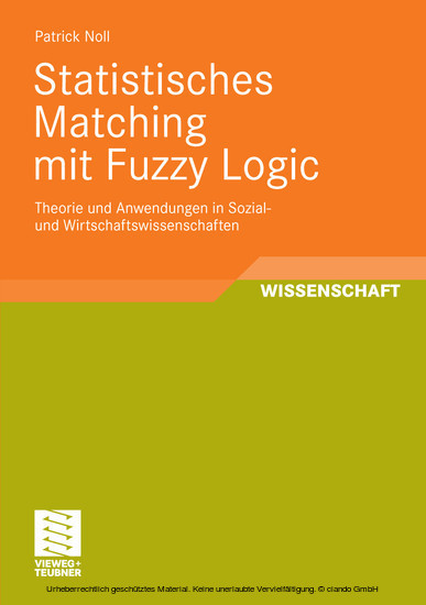 Statistisches Matching mit Fuzzy Logic main product photo