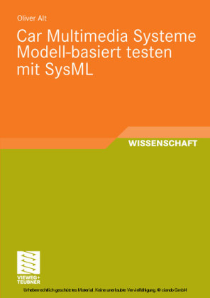 Car Multimedia Systeme Modell-basiert testen mit SysML