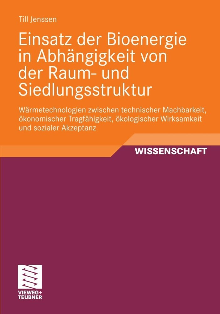 Einsatz der Bioenergie in Abhängigkeit von der Raum- und Siedlungsstruktur main product photo