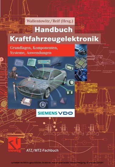 Handbuch Kraftfahrzeugelektronik main product photo
