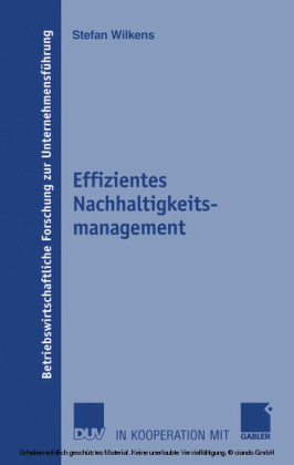 Effizientes Nachhaltigkeitsmanagement