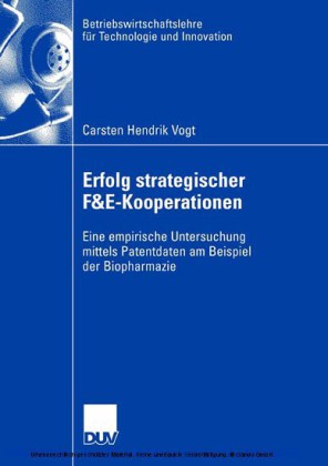 Erfolg strategischer F&E-Kooperationen