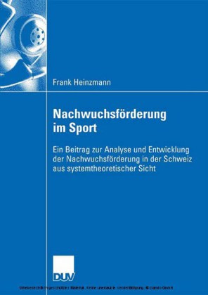 Nachwuchsförderung im Sport