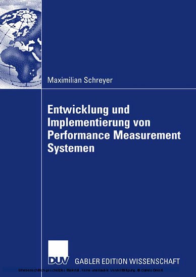 Entwicklung und Implementierung von Performance Measurement Systemen main product photo