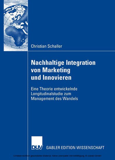 Nachhaltige Integration von Marketing und Innovieren main product photo