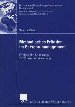 Methodisches Erfinden im Personalmanagement