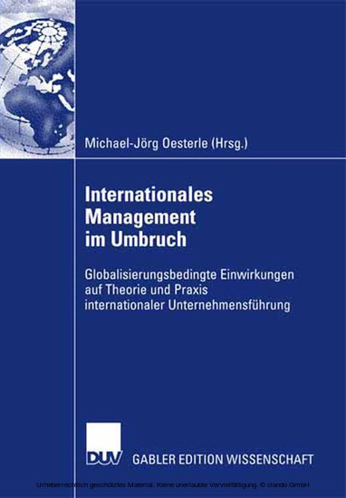 Internationales Management im Umbruch main product photo