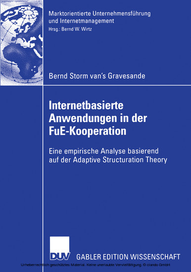 Internetbasierte Anwendungen in der FuE-Kooperation main product photo