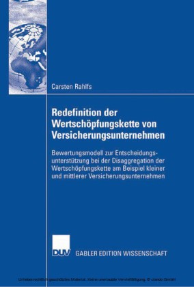 Redefinition der Wertschöpfungskette von Versicherungsunternehmen
