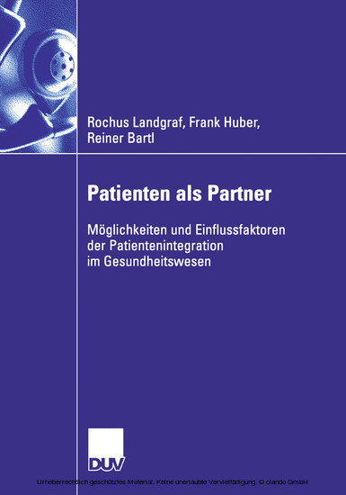 Patienten als Partner main product photo