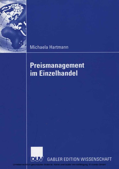 Preismanagement im Einzelhandel main product photo
