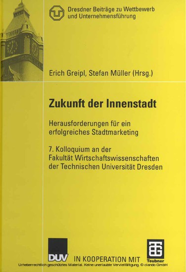 Zukunft der Innenstadt main product photo