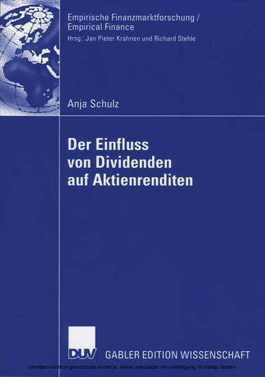Der Einfluss von Dividenden auf Aktienrenditen main product photo