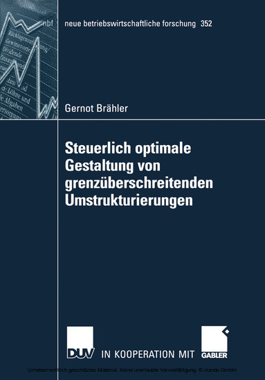 Steuerlich optimale Gestaltung von grenzüberschreitenden Umstrukturierungen main product photo