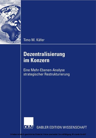 Dezentralisierung im Konzern main product photo