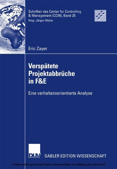 Verspätete Projektabbrüche in F&E main product photo