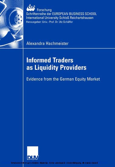 Informed Traders as Liquidity Providers main product photo
