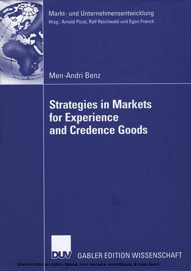 Strategies in Markets for Experience and Credence Goods main product photo