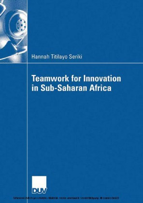 Teamwork for Innovation in Sub-Saharan Africa