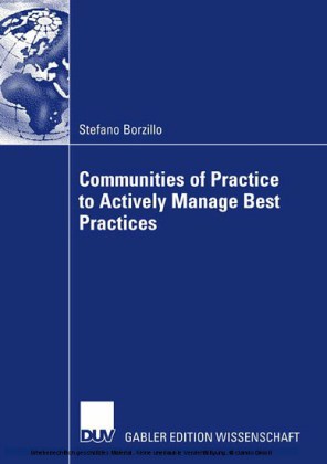 Communities of Practice to Actively Manage Best Practices