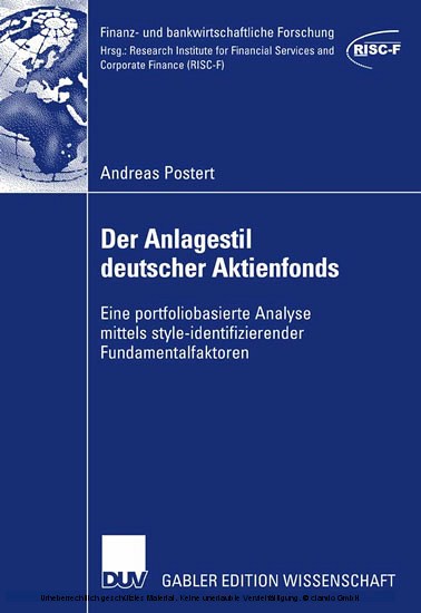 Der Anlagestil deutscher Aktienfonds main product photo