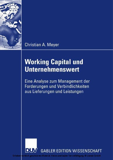 Working Capital und Unternehmenswert main product photo