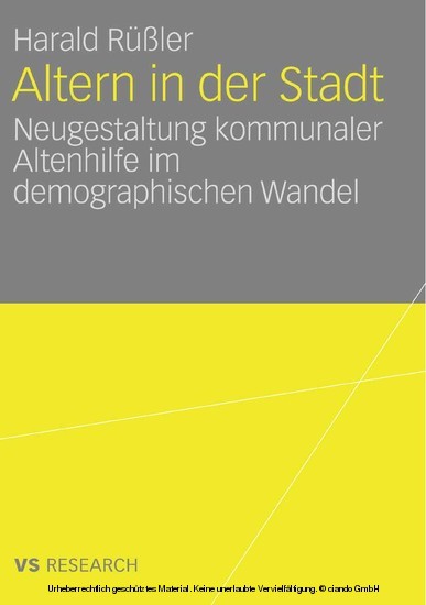 Altern in der Stadt main product photo