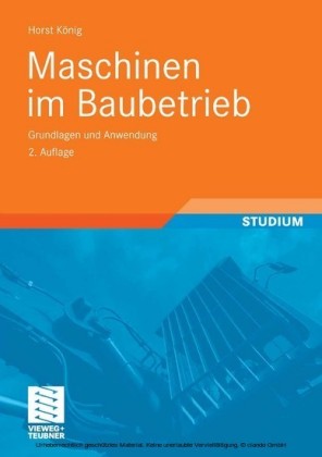 Maschinen im Baubetrieb