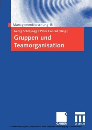 Gruppen und Teamorganisation