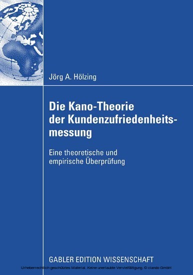 Die Kano-Theorie der Kundenzufriedenheitsmessung main product photo