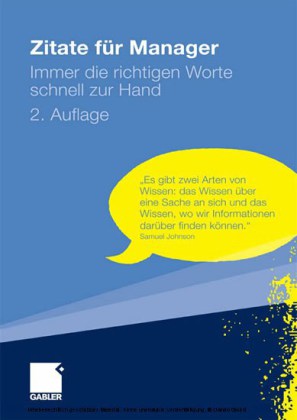 Zitate für Manager
