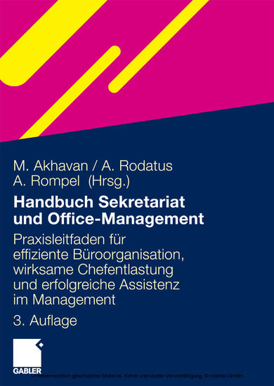 Handbuch Sekretariat und Office Management main product photo