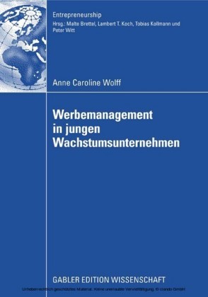 Werbemanagement in jungen Wachstumsunternehmen