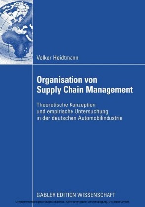 Organisation von Supply Chain Management