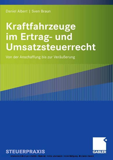 Kraftfahrzeuge im Ertrag- und Umsatzsteuerrecht main product photo