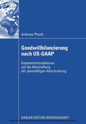 Goodwillbilanzierung nach US-GAAP